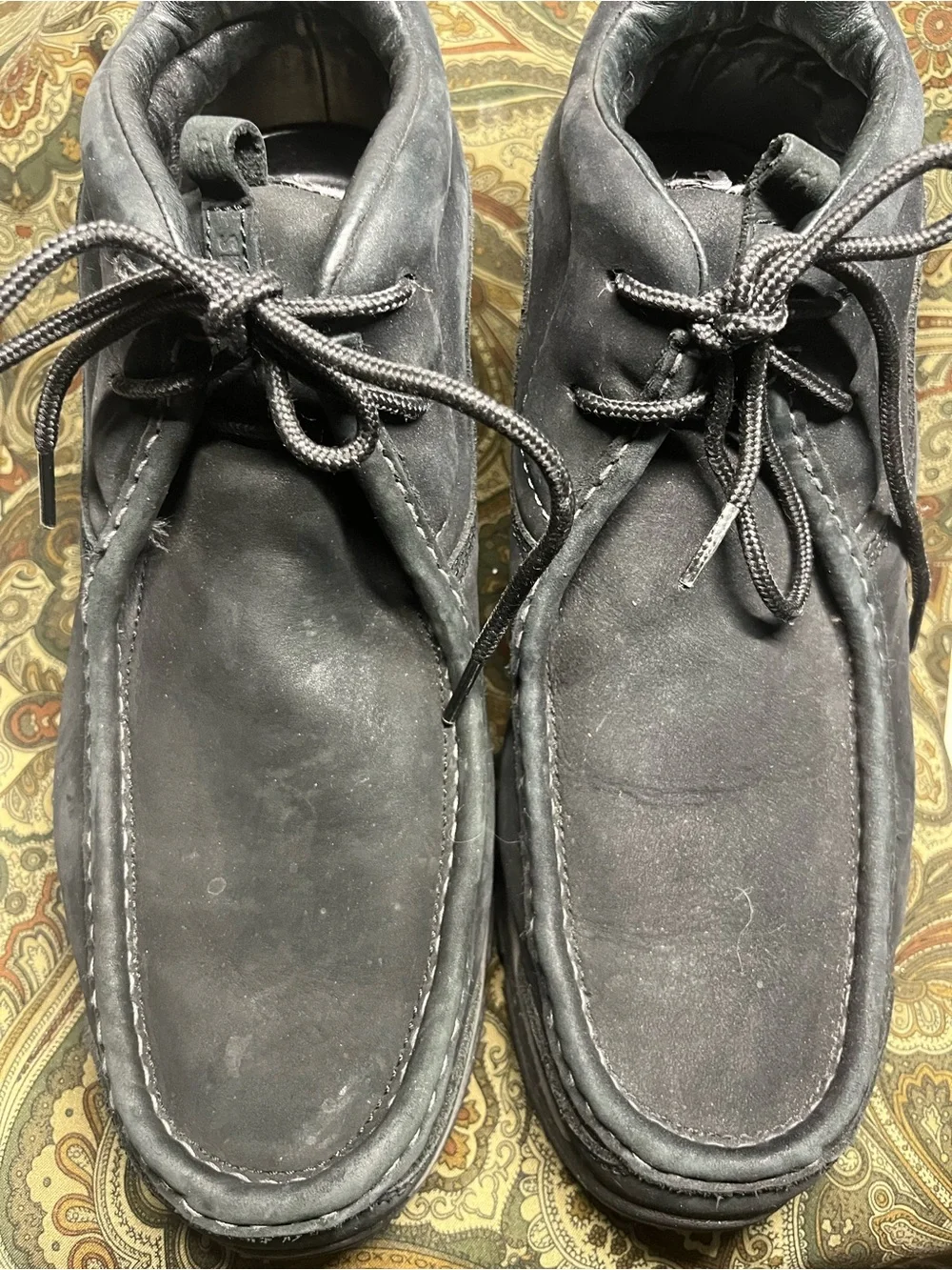 Skechers Men's Black Suede Chukka Boots 4099 - 12M
